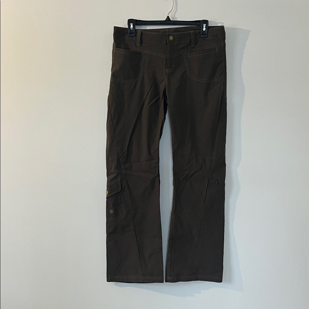Athleta Women's Dark Brown Cargo Pants